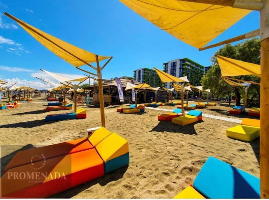 Năvodari Alezzy Reasort Luxury Apartment 81 Prima Linie La Mare מראה חיצוני תמונה