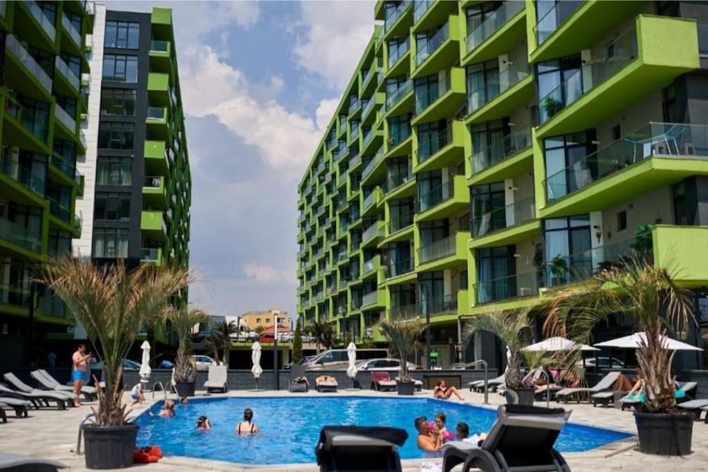 Năvodari Alezzy Reasort Luxury Apartment 81 Prima Linie La Mare מראה חיצוני תמונה